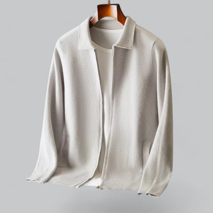 Praktische Herrenjacke mit Reißverschluss - IdealeKleiden