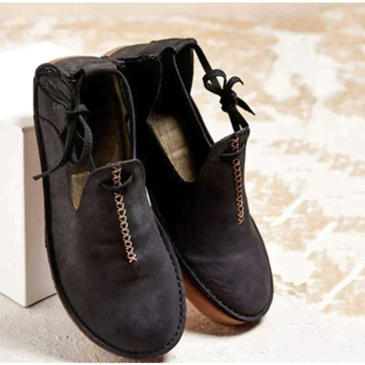 Leder-Damenschuhe Herbst Chic Stilettos
