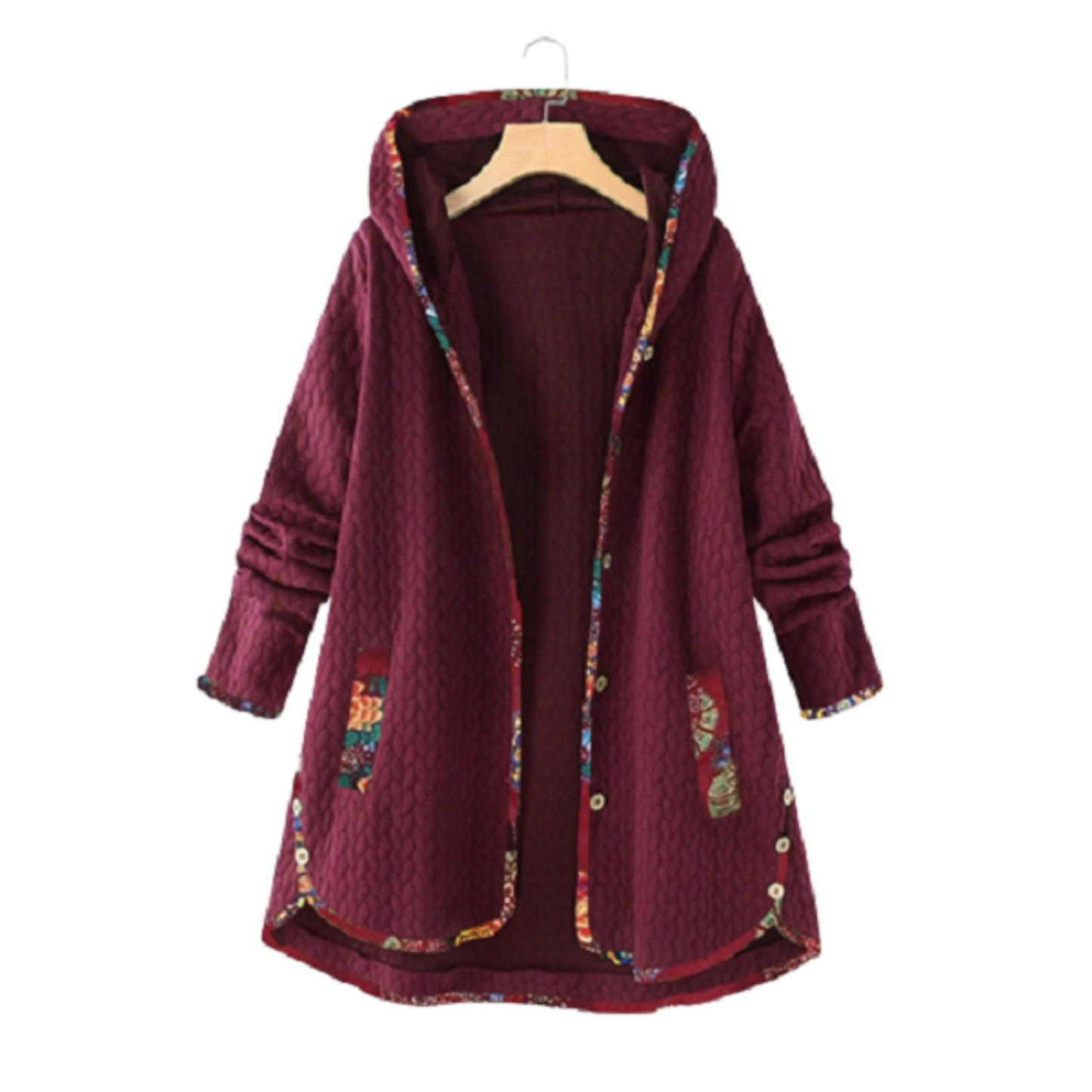 Stylische Damenwinterjacke Klassisch Modern