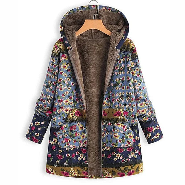 Modische Schaffelljacke Damen Trend dieser Saison