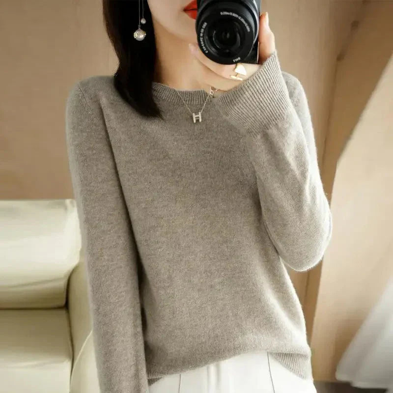 Weicher Damen Pullover Modern Style
