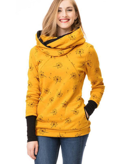 Schwangerschaftspullover Stillen Praktisch Mit Blumenprint