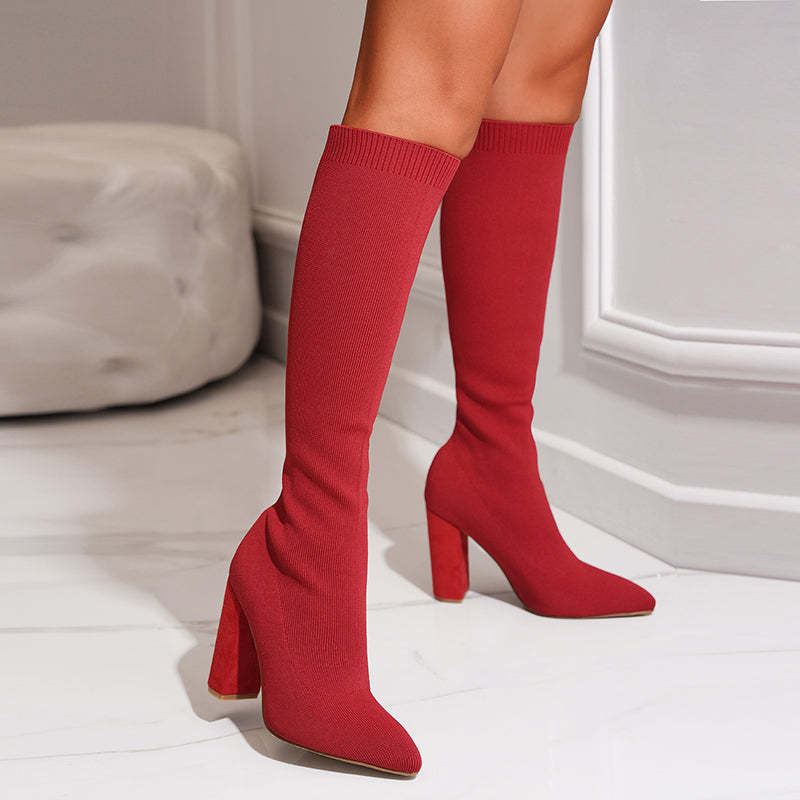 Bequeme Stiefelsocken Warm