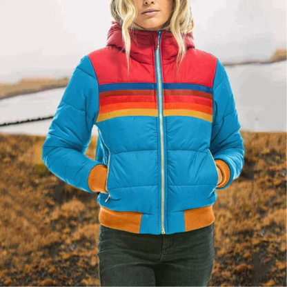 Weiche Plüschjacke Damen Stylish