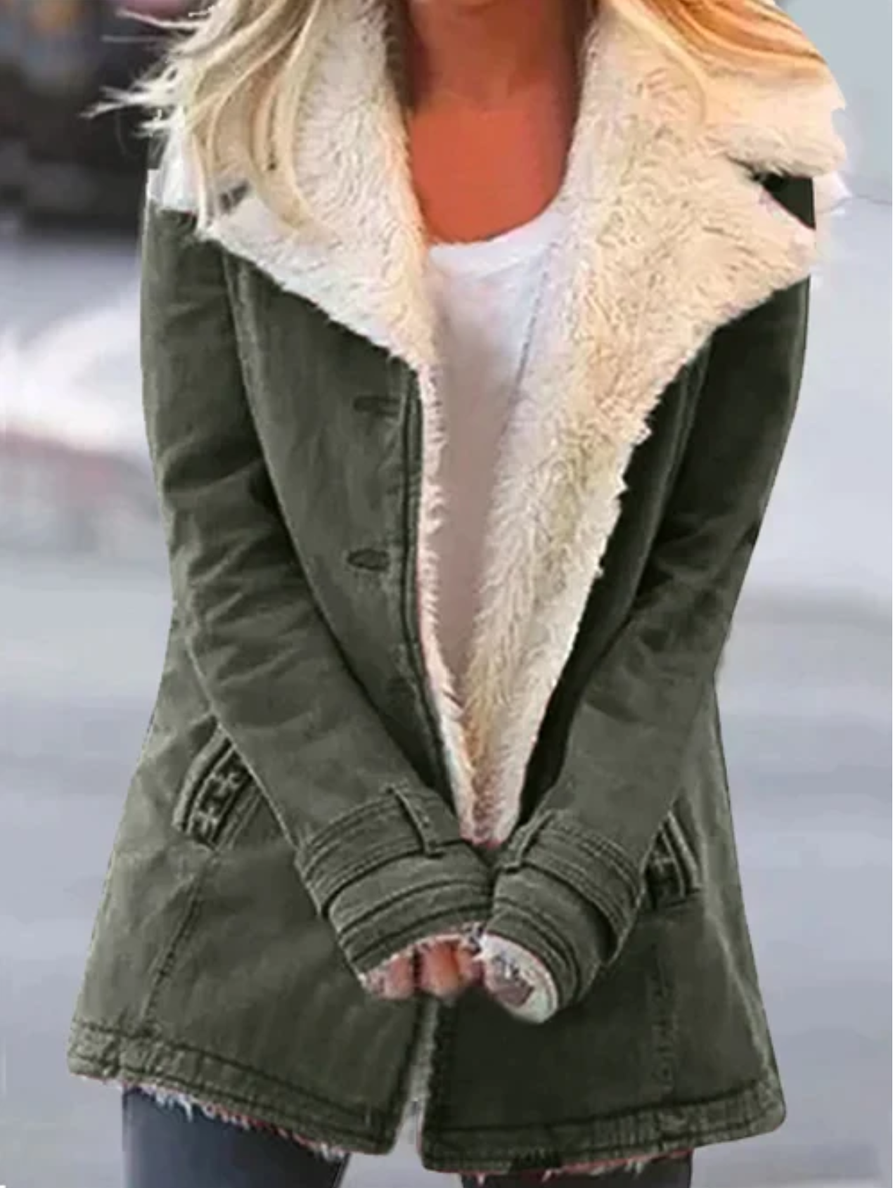 Warme Damen Winterjacke Isolierung