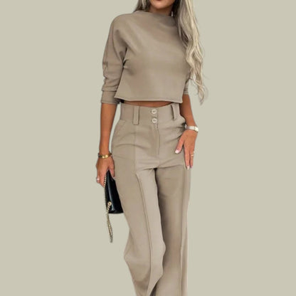 Elegantes Damen-Zweiteiler Set
