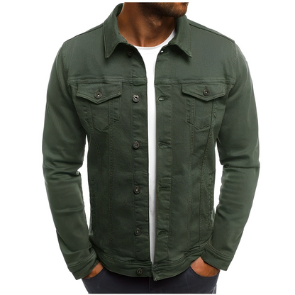 Sommerjacke Herren Jeans Blau Cool