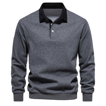 Polo Sweatshirt Bequem Modern