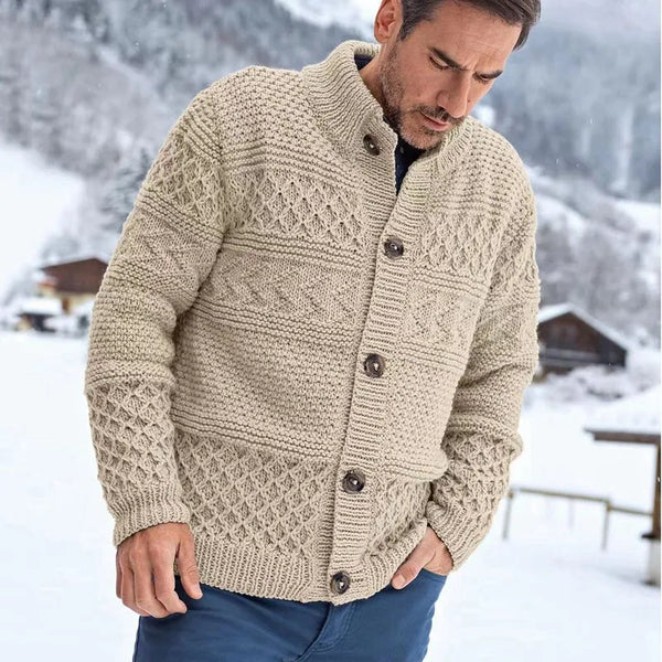 Victor - Warme Strickpullover Wolle - IdealeKleiden