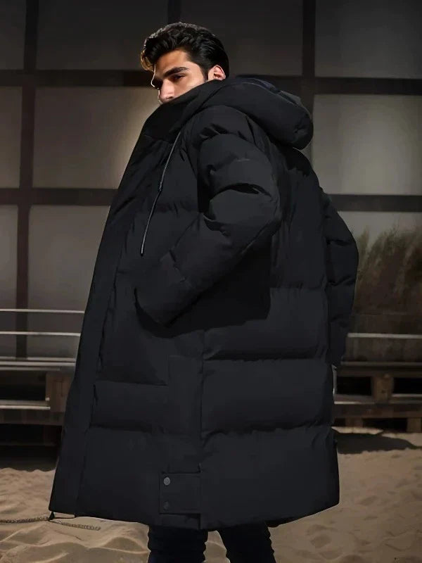 Herren Parka Steppjacke Robust Lang