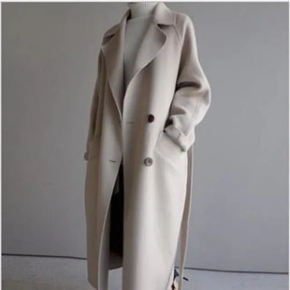 Wollkleid Damen Herbst Winter Modell - IdealeKleiden
