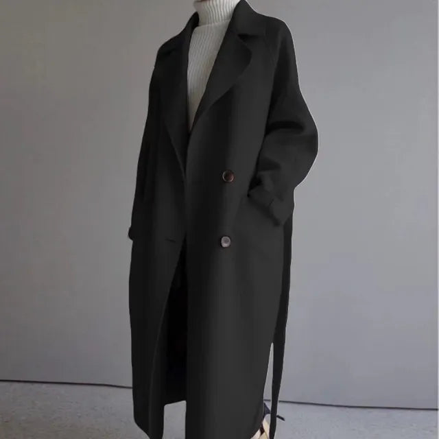 Wollkleid Damen Herbst Winter Modell