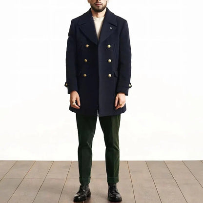 Herren Winterjacke Warm Mit Seitentaschen