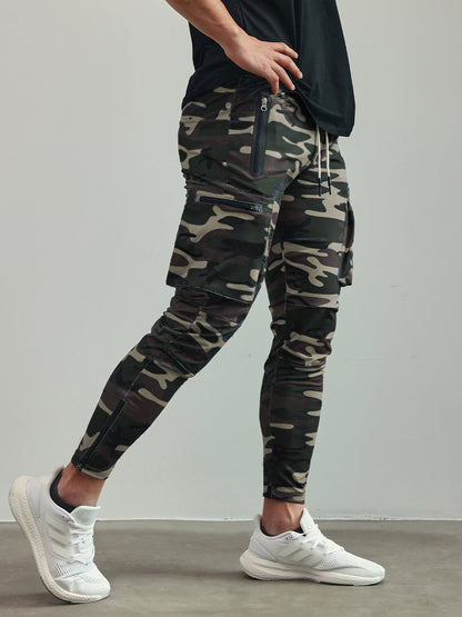 Herren Jogginghose Cargo Bequem Mit Taschen