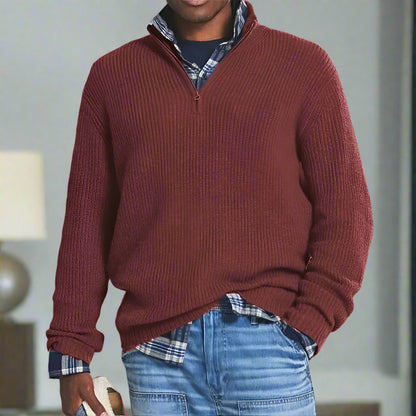 Bequemer Pullover Baumwolle Relaxed Fit