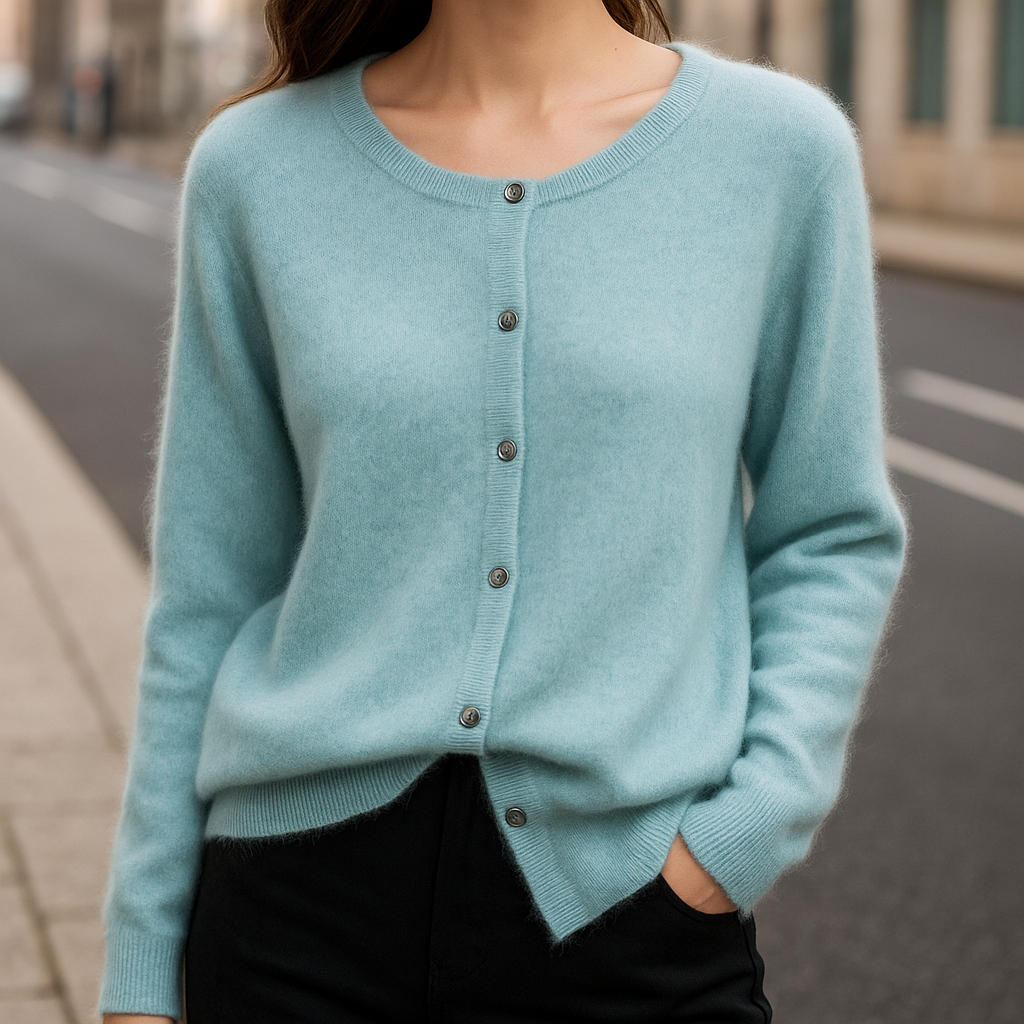Weiches Kaschmir Kleid Luxus Strick