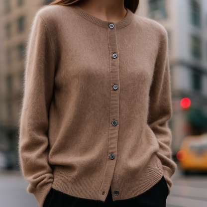Weiches Kaschmir Kleid Luxus Strick