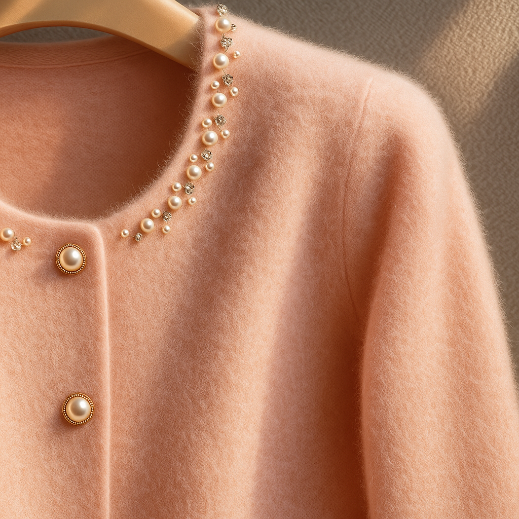 Luxus Cardigan aus Cashmere - IdealeKleiden
