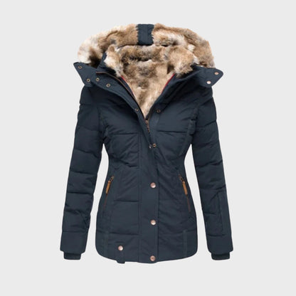 Warmes Daunenjacke Fleece Gefüttert