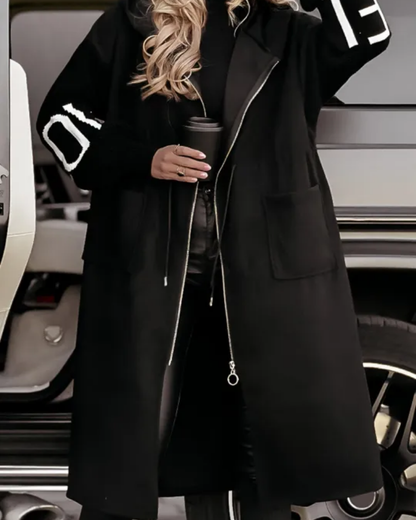 Bequeme Freizeit-Hoodie mit Weichen Ärmeln