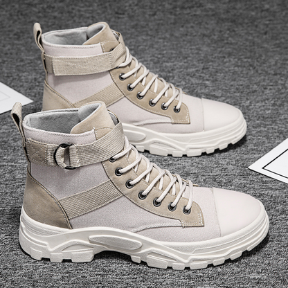 Herren Sneaker High-Top Sportlich Streetwear