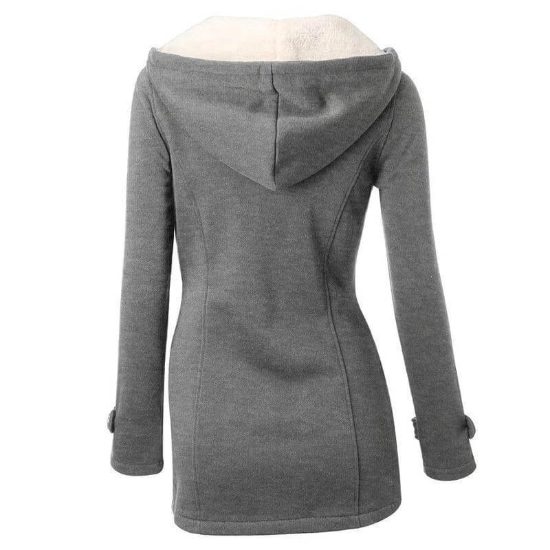 Damen Fleece Jacke Gemütlich Warm - IdealeKleiden