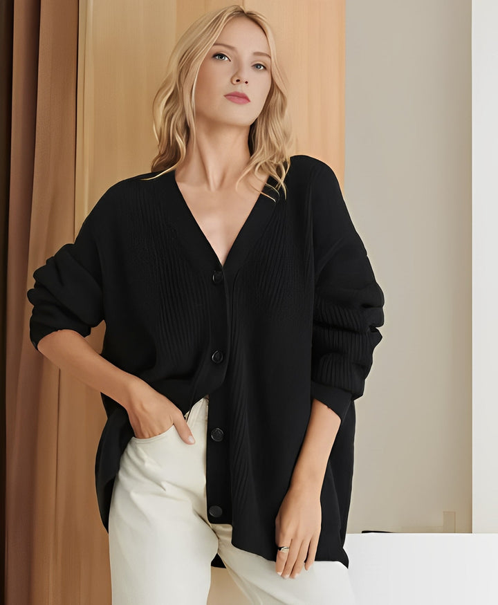 Weicher Oversize Cardigan Damen Kaschmir Qualität
