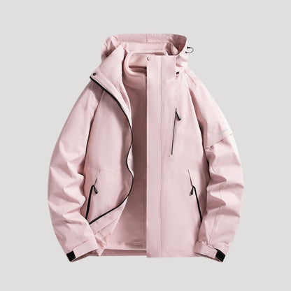 Wasserdichte Damen Outdoor-Jacke Windbreaker - IdealeKleiden