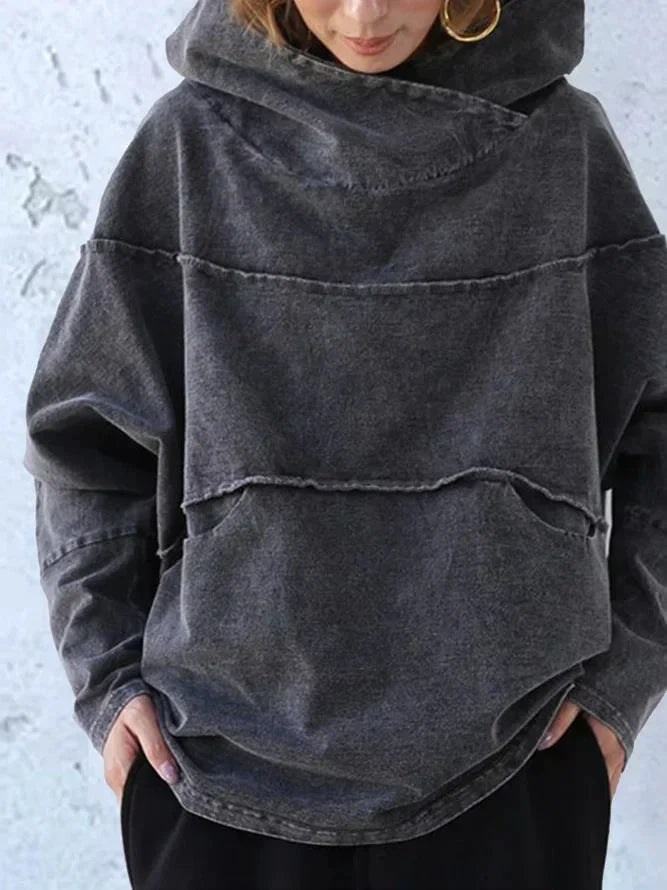 Stylischer Kapuzenpullover Frauen