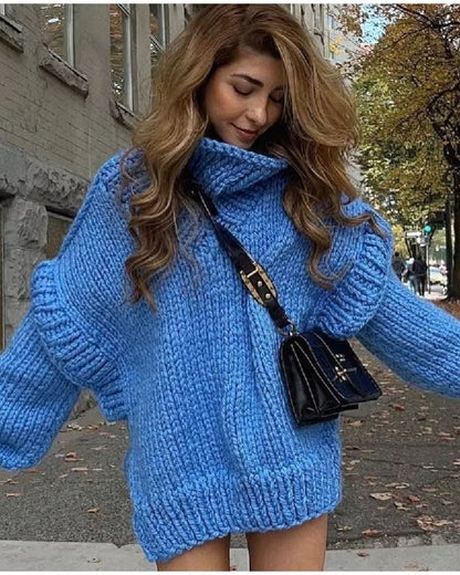 Übergröße Strickpullover Gemütlich
