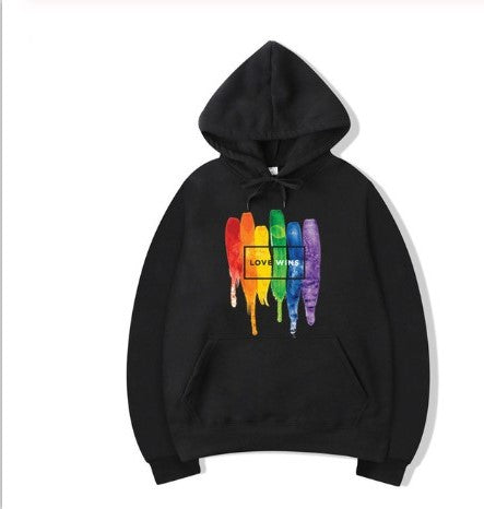 Herren Pullover Kapuze Sonnenuntergang Motiv - IdealeKleiden