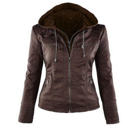 Lederjacke Damen Sommer Chic