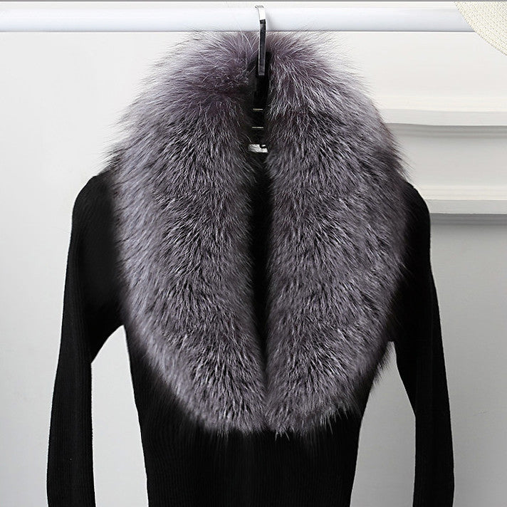 Damen Luxus Schal Weich Faux-Fell