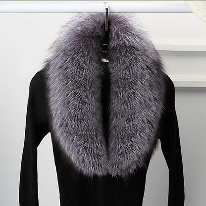 Damen Luxus Schal Weich Faux-Fell
