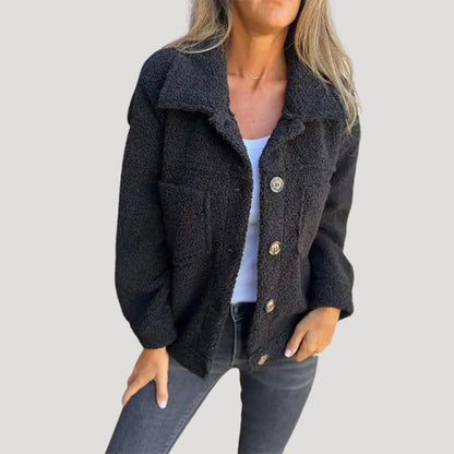 Modische Teddyjacke Weich Fleece