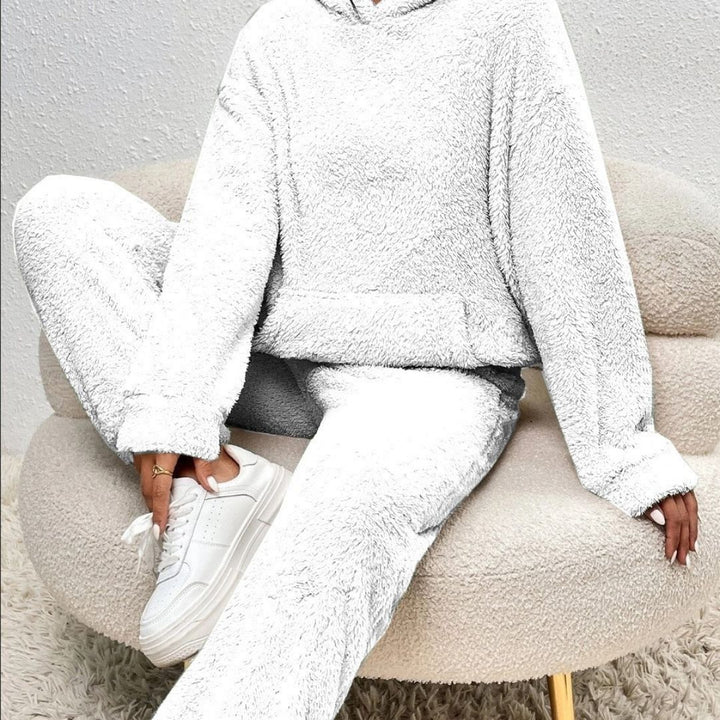 Damen Frühlingsshop Cozy Kapuzenanzug Set