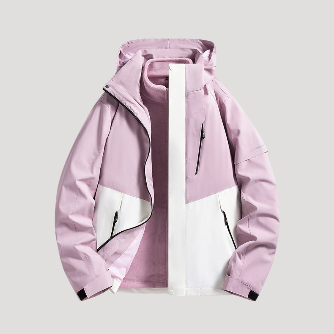 Wasserdichte Damen Outdoor-Jacke Windbreaker