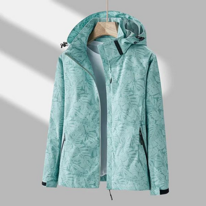 Wasserdichte Damenjacke Winddichter Regenmantel