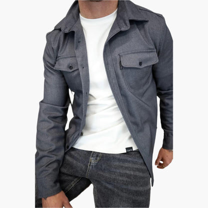 Moderne Overshirt Jacke - Vielseitiges Hemdjacke für Freizeit und Arbeit