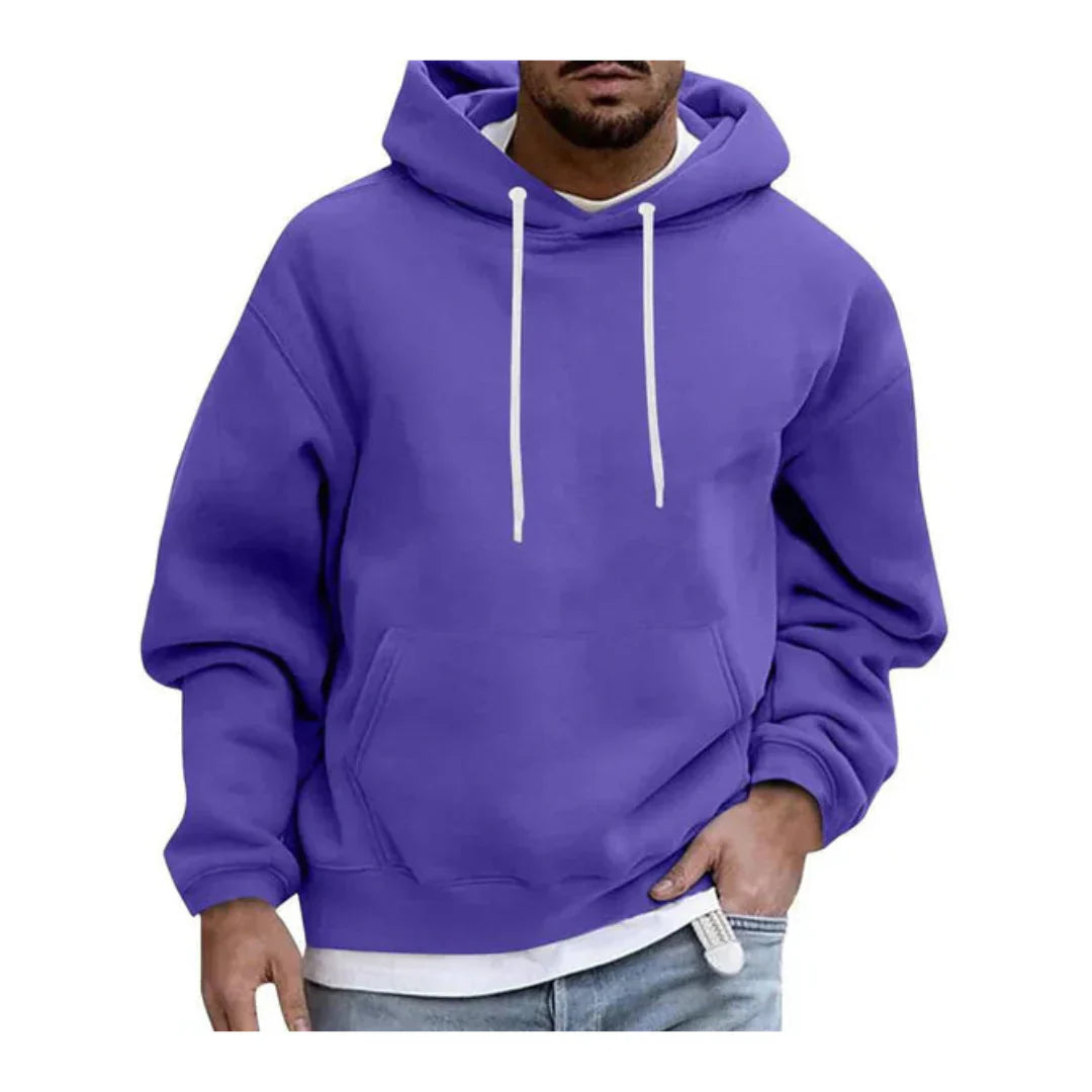 Herren Hoodie Kapuze Känguro Tasche Sportlich