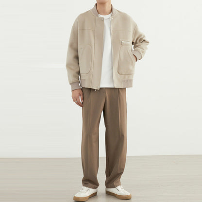 Elegante Wollmäntel für Herren Klassik Stil