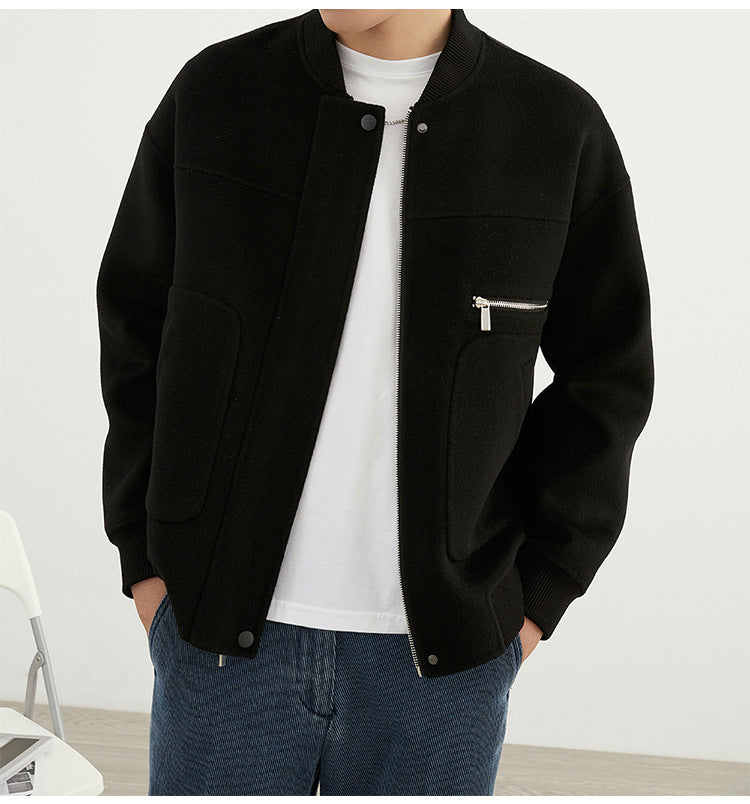 Elegante Wollmäntel für Herren Klassik Stil