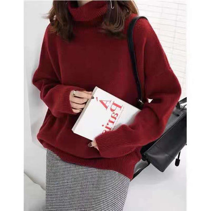 Damen Oversized Pullover Weich Angenehm Tragen