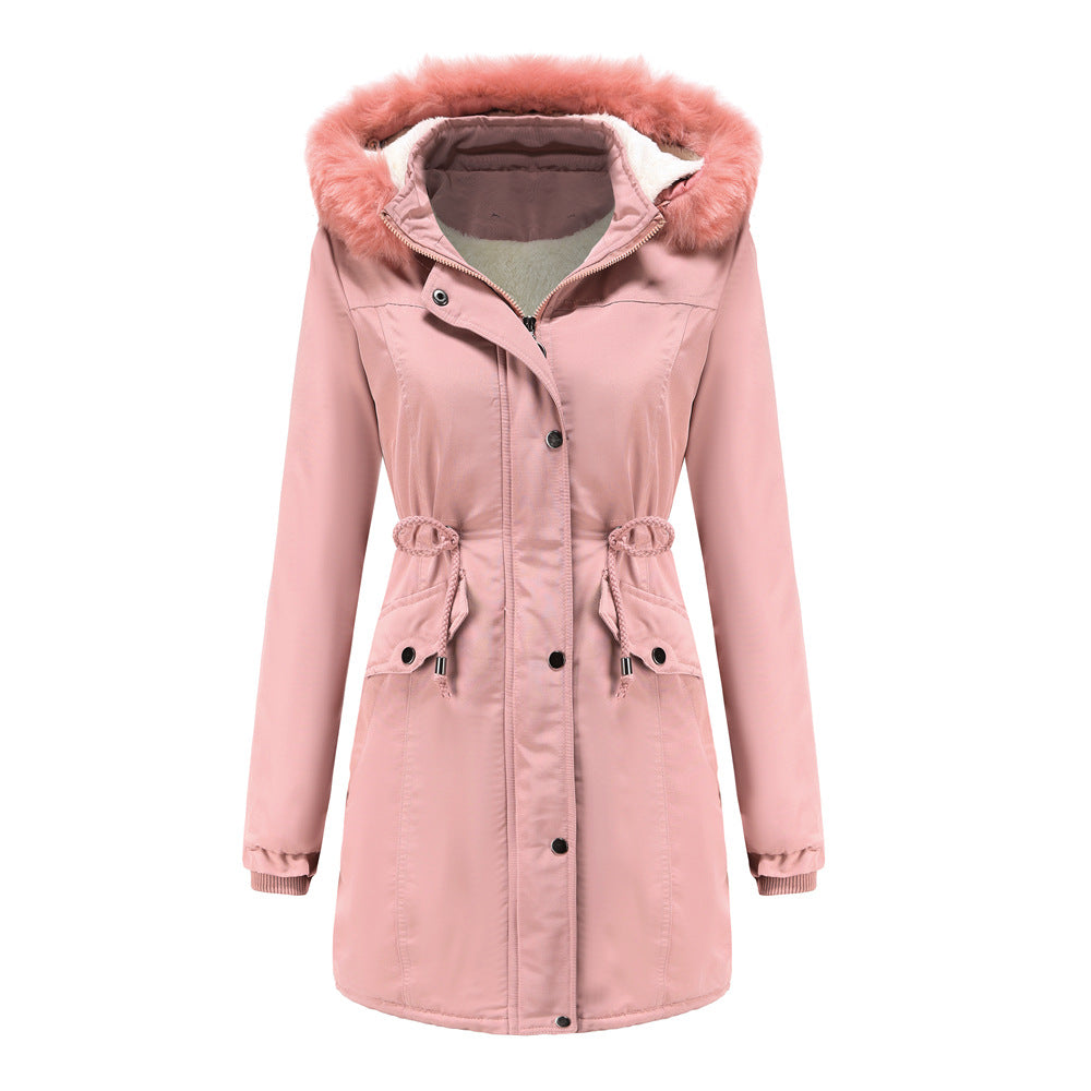 Damen Outdoor Jacke Warm Funktionsjacke Kapuze
