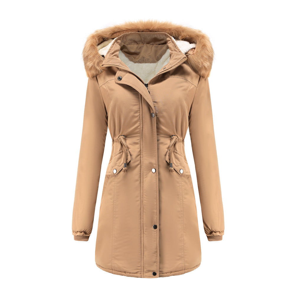 Damen Outdoor Jacke Warm Funktionsjacke Kapuze