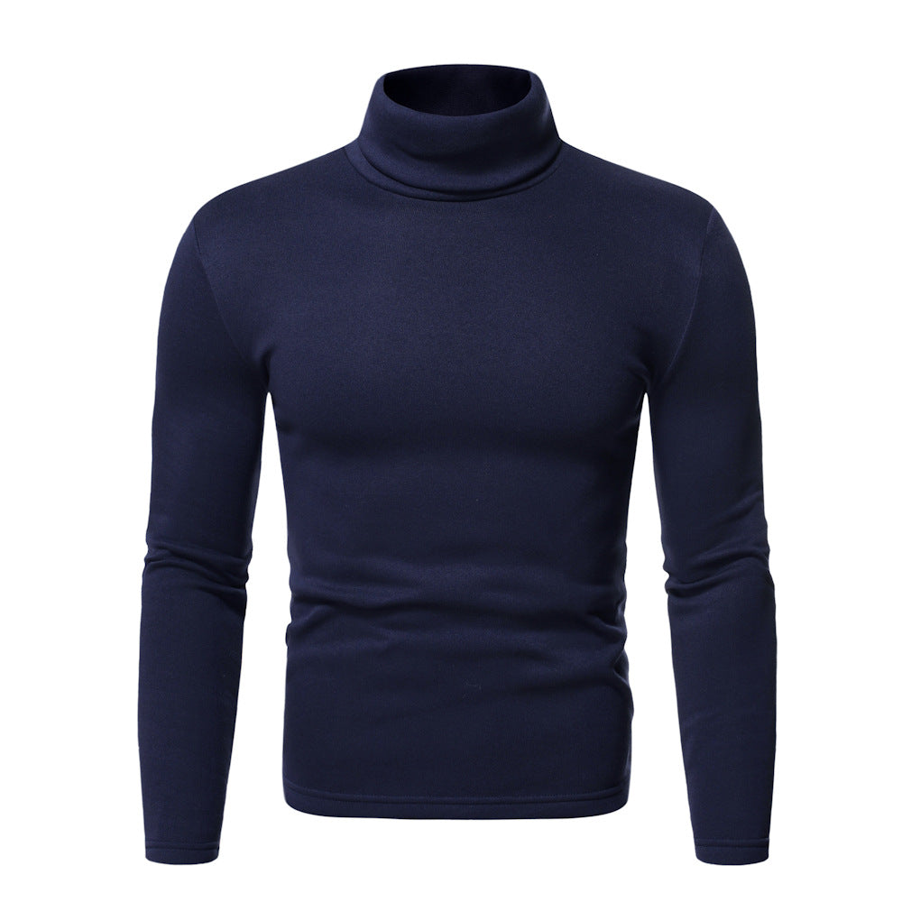 Herren Rollkragenpullover Hochwertig Moderner Stil