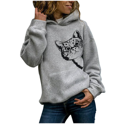Kapuzenpullover Großes Modell Bequem