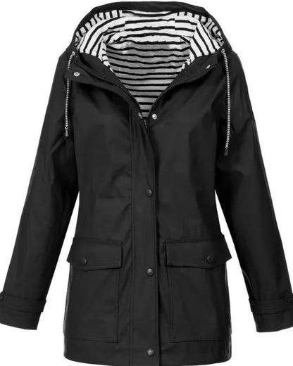 Wasserdichte Outdoorjacke Winddicht Damen - IdealeKleiden