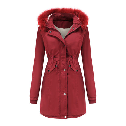 Damen Outdoor Jacke Warm Funktionsjacke Kapuze