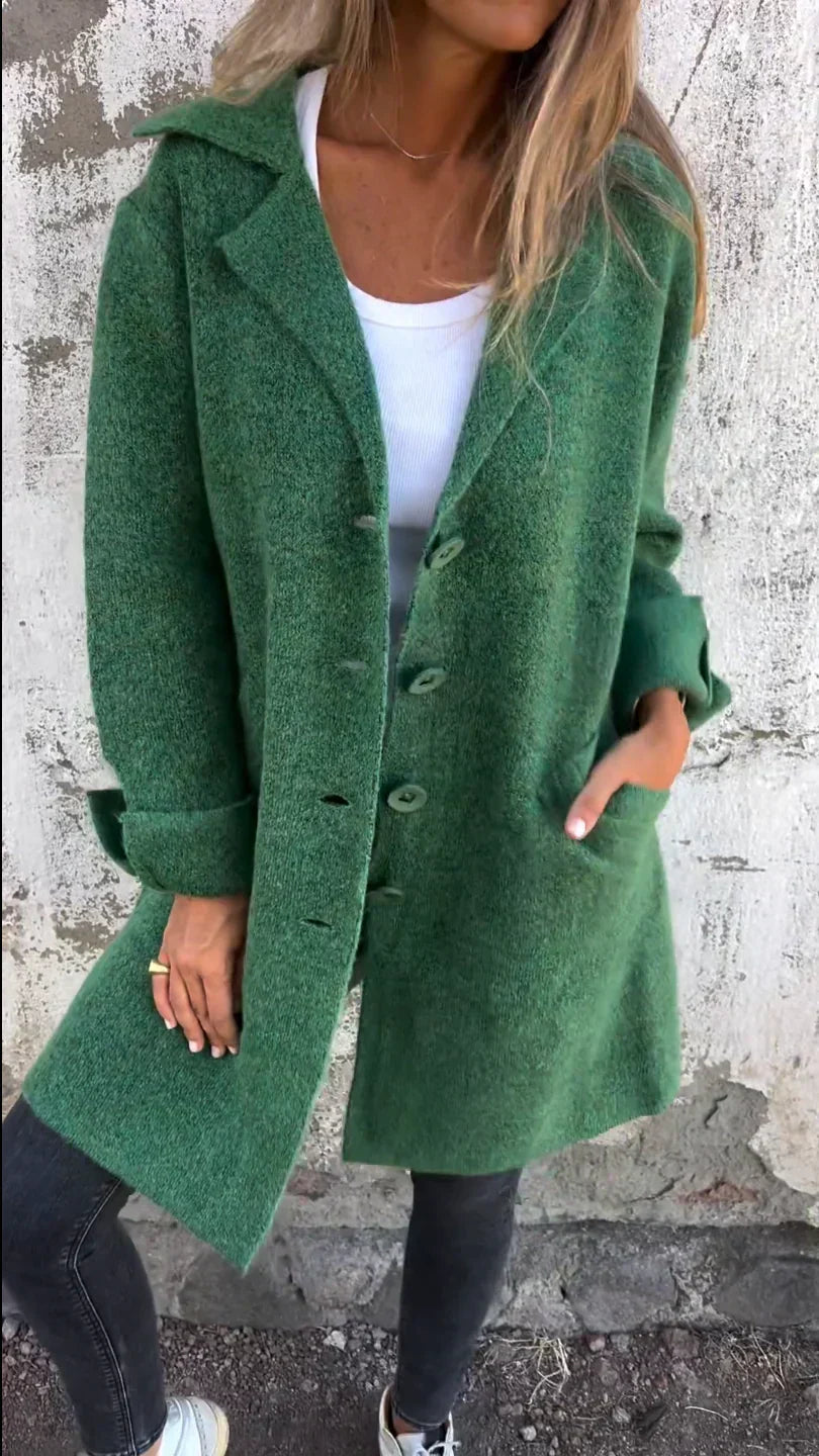Stilvolle Damenjacke Button Down